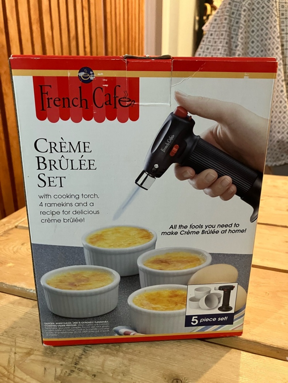 NIB French Cafe Crème Brûlée Set